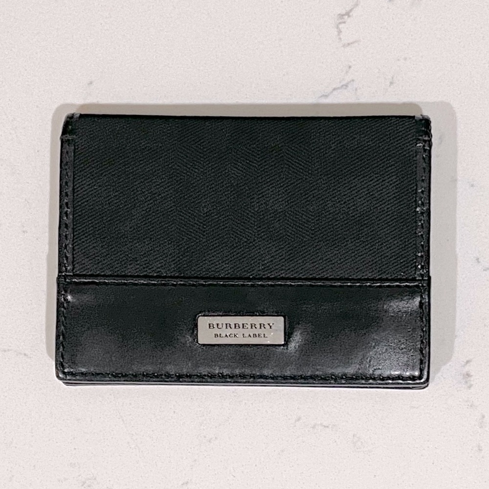 Burberry Black Label Like-New Men's Card Holder